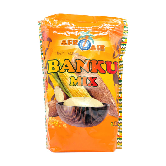 Afroase Banku Mix - 1kg - Mehlmischung für ghanaisches Banku