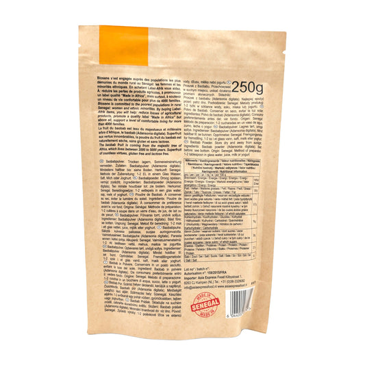Baobab Fruchtpulver (250g) von Label Afrik