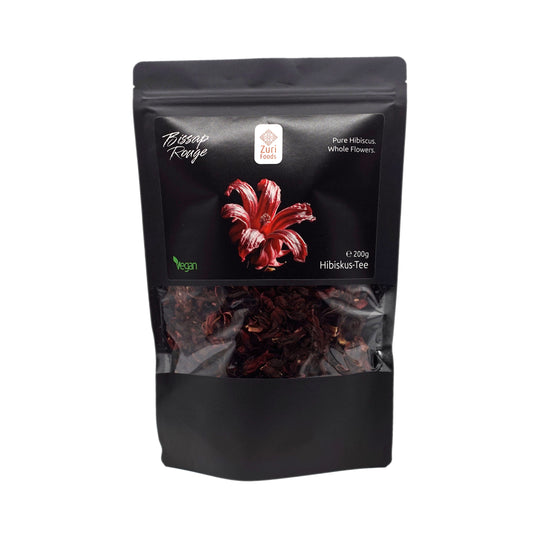 Bissap Rouge / Wonjo – 200 g – Whole Hibiscus Flowers from Zuri Foods