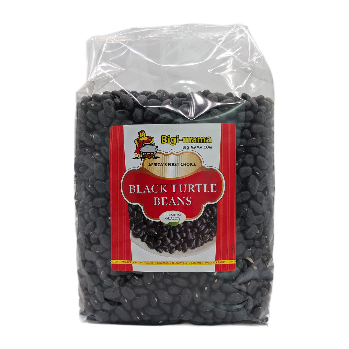Black Turtle Beans (Schwarze Bohnen) – 900g – von Bigi-mama