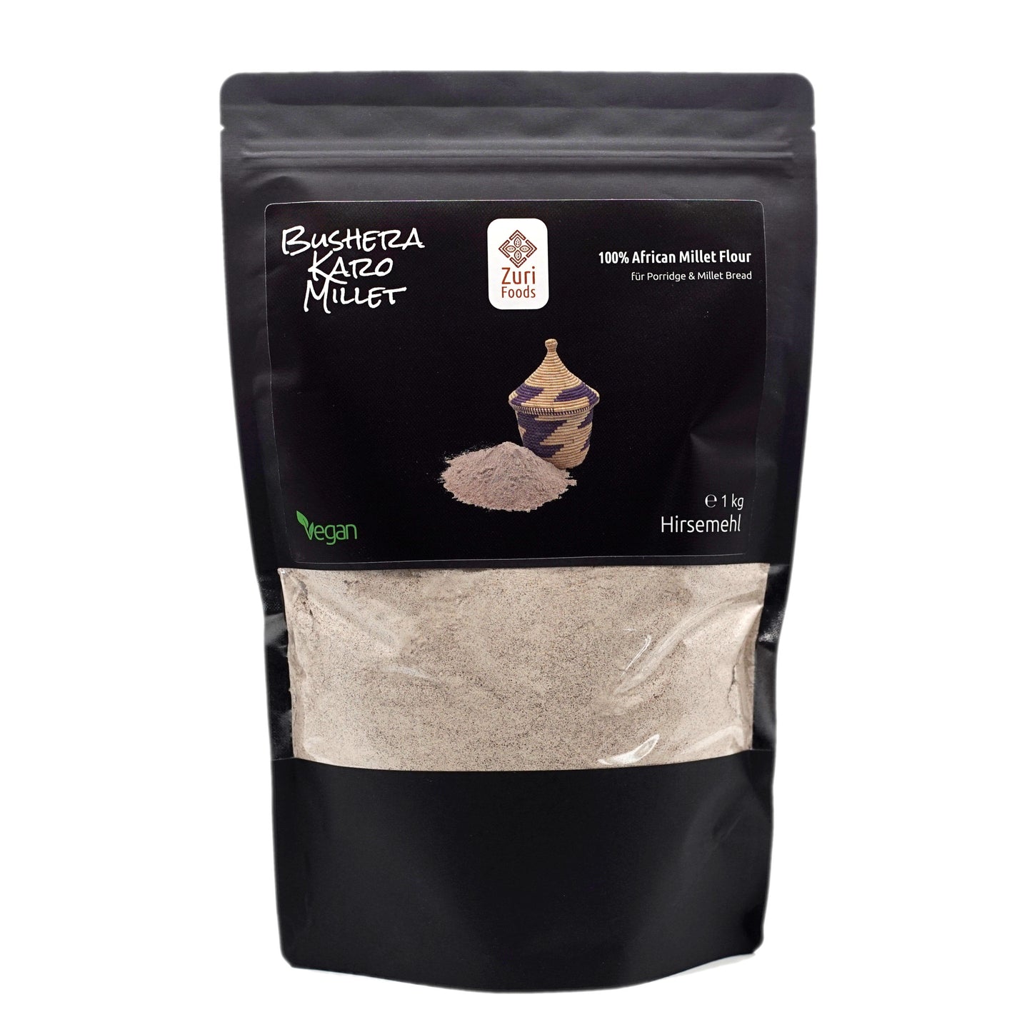 1 KG Packung Bushera Millet Mehl