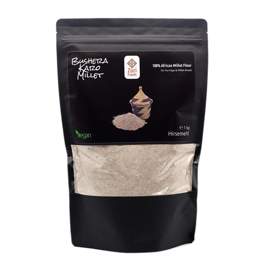1 KG Packung Bushera Millet Mehl