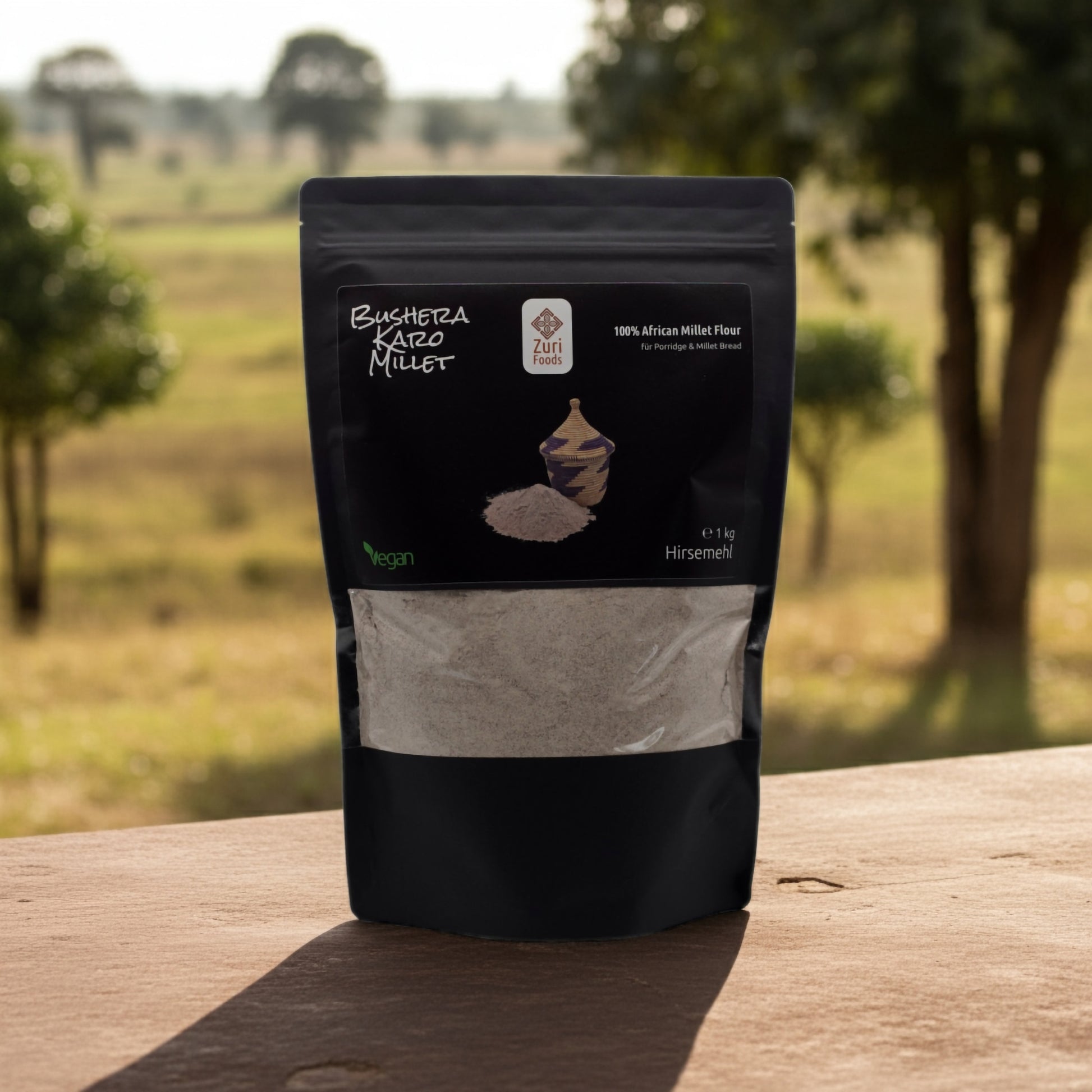 Packung Bushera Millet Flour in Uganda