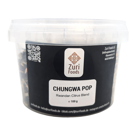 Chungwa Pop – Lively black tea blend with citrus and orange notes