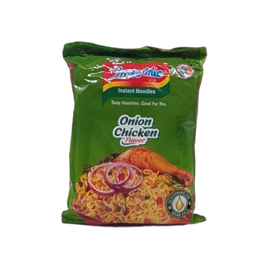 Indomie Onion Chicken (Nigeria Version) Instant Nudeln – 40 x 70g Vorratspack | Würziger Zwiebel-Hähnchen Geschmack