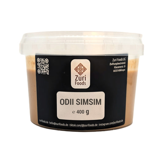 Kipoli / Odii + Simsim – 400 Gr – Gnuts Butter mit Sesam