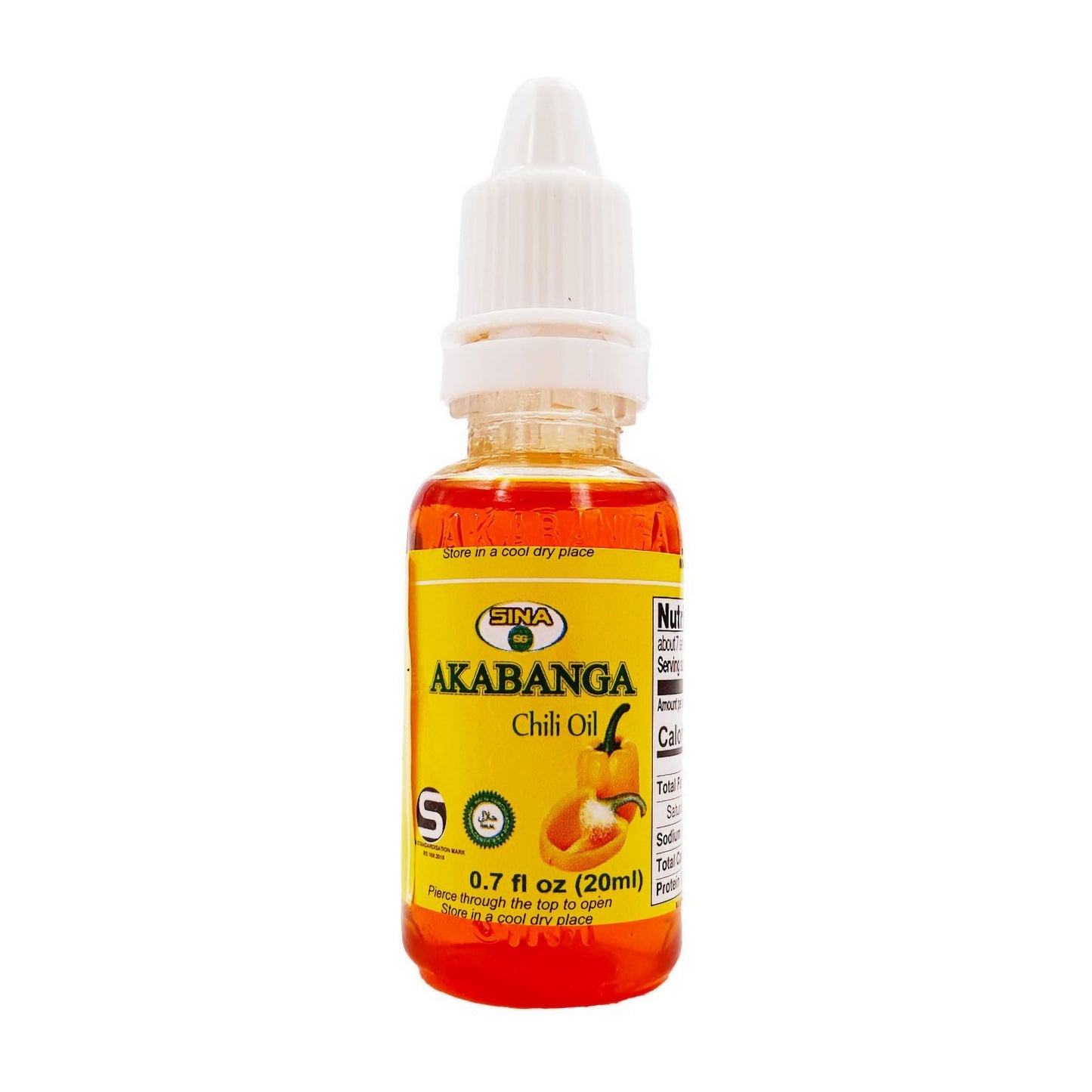 Akabanga Chili Oil - 20 ml – Extra Hot Pili-Pili from Rwanda