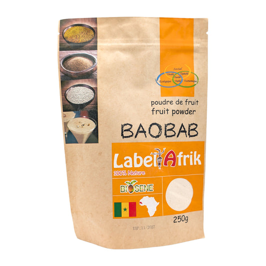 Baobab Fruchtpulver (250g) von Label Afrik