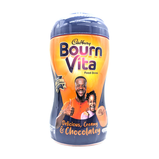 Cadbury Bournvita Nigeria – 500g – Malzhaltiges Kakaogetränkepulver