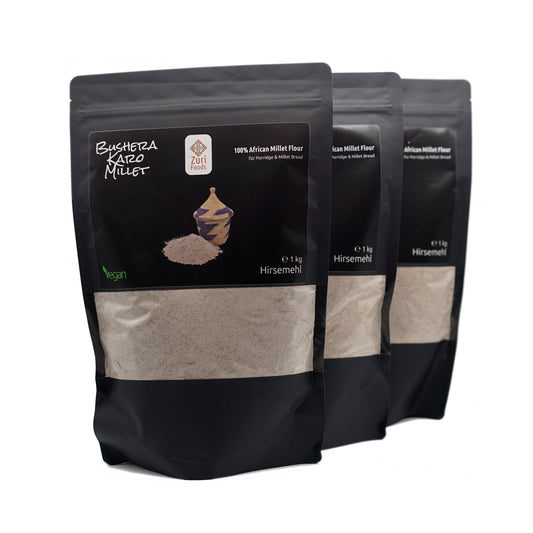 Bushera 3 x 1 kg Millet Flour