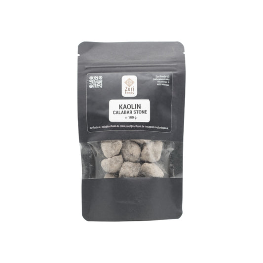 Calabash Chalk / Calabar Stone - Mabele (Kaolin) aus Nigeria – 100g