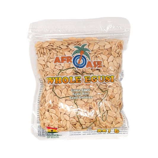 Whole Egusi (Ganze geschälte Melonensamen) – 227g von Afroase