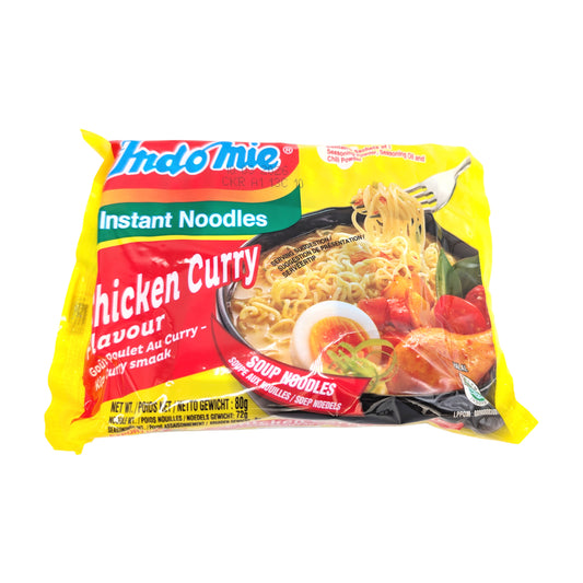 Indomie Instant Nudelsuppe Chicken Curry Flavour – 80g – Rasa Kari Ayam