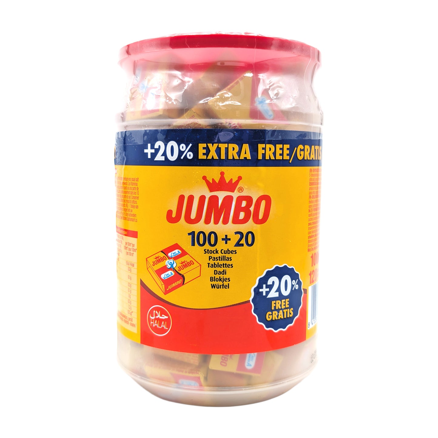 Jumbo Vita Cubes – 120 x 10 g Würfel Vorratspack – Aromatische Würze