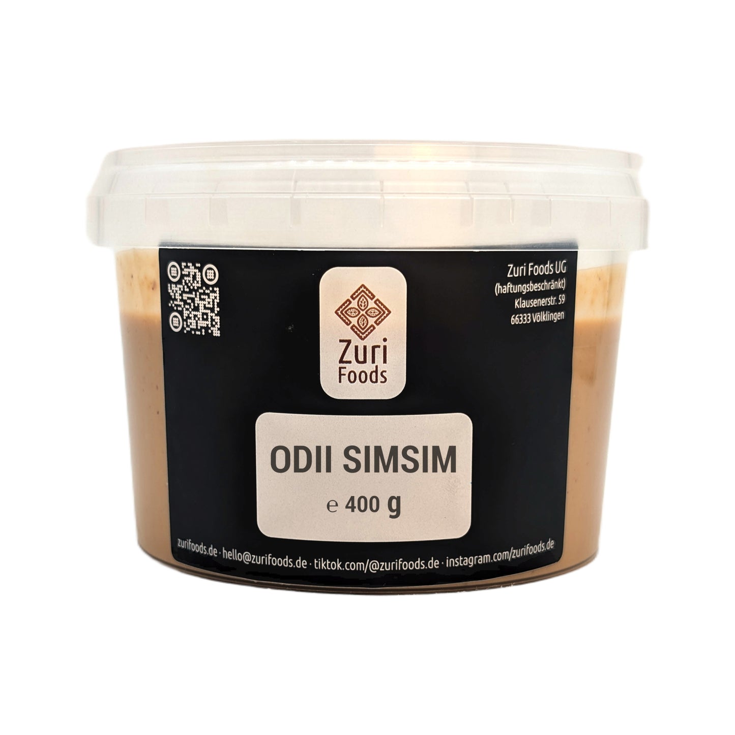 Kipoli / Odii + Simsim – 400 Gr – Gnuts Butter mit Sesam