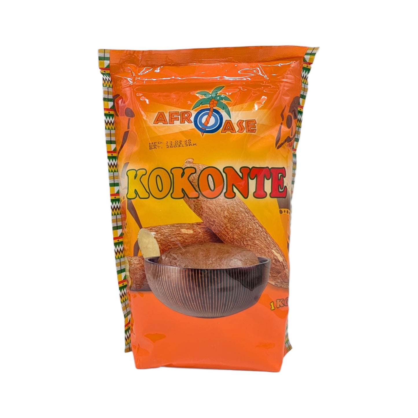 Kokonte (Dried Cassava Flour / Kokonte-Mehl) – 1 kg von Afroase