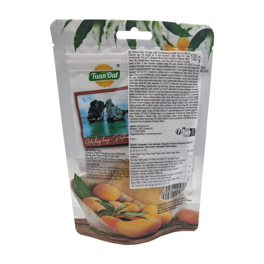 Soft-Dried Mango (100g) – Der soft getrocknete Premium-Snack von Tuan Dat