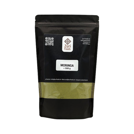 Moringapulver – 500g – 100% Reines Blattpulver in Rohkostqualität