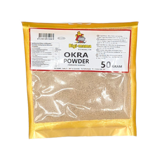 Okra Powder (Okrapulver) von Big-mama – Die perfekte Basis für authentische afrikanische Suppen