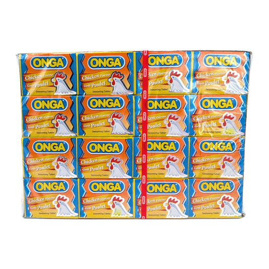 Onga Chicken Flavour Seasoning Tablets – Authentische Würze für afrikanische Gerichte