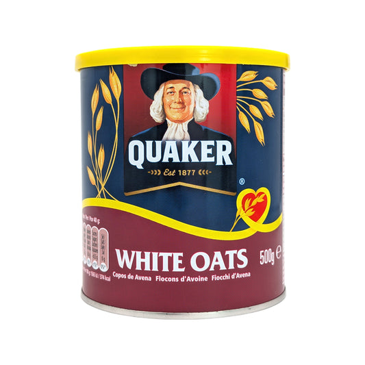 Quaker White Oats – 500g – Der zeitlose Frühstücksklassiker