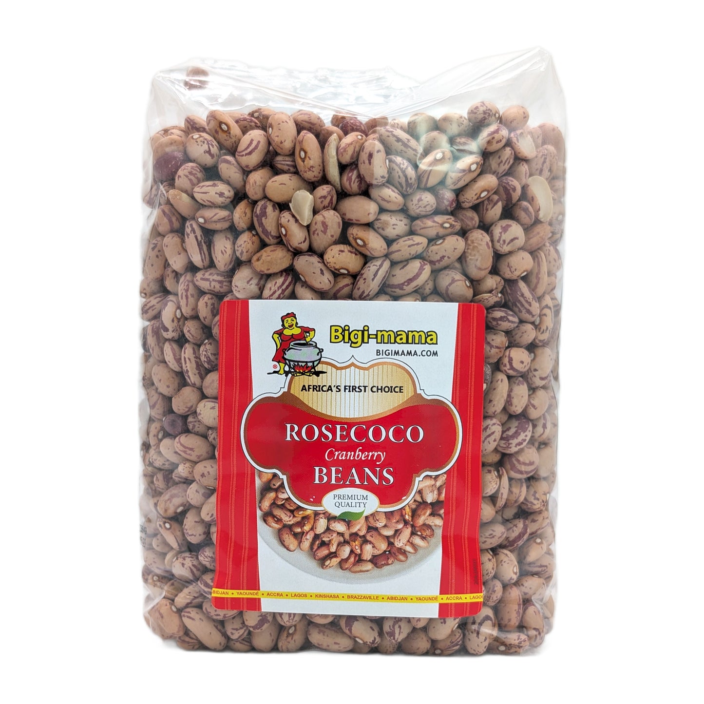 Rosecoco Cranberry Beans (Cranberrybohnen) – 900g – von Bigi-mama