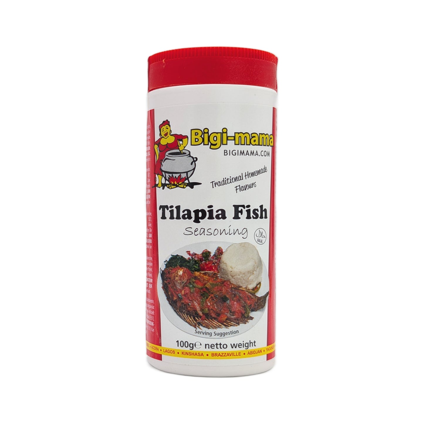 Tilapia Fischgewürz (Tilapia Fish Seasoning) – 100g – von Bigi-mama