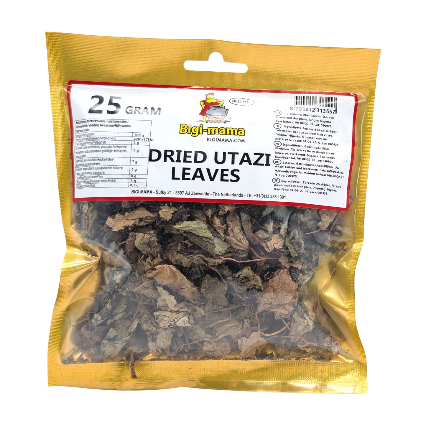 Dried Utazi Leaves  – 25g – von Bigi Mama