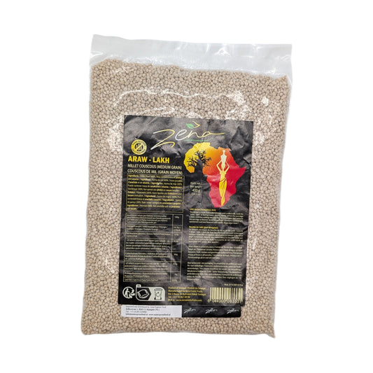 Zena Araw-Lakh (Granulierte Hirse für Lakh)-400 g – Senegal