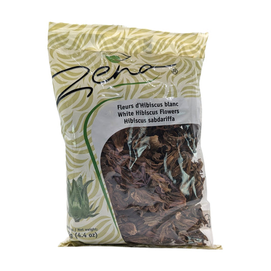 Zena White Hibiscus Flowers (Getrocknete weiße Hibiskusblüten / Bissap Blanc) aus Senegal – 125 g
